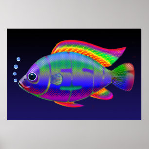 Jesus Fish Poster