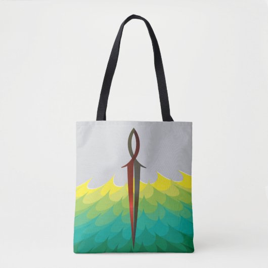 Jesus Fish Sword Tasche (Vorderseite)