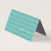 Jesus Fish Text Visitenkarten (Vorderseite)