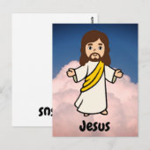 Jesus flash Karte (Vorne/Hinten)