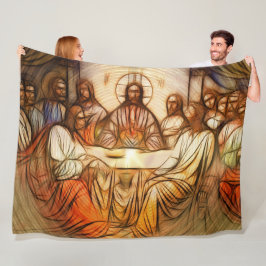 Jesus Fleece Blanket