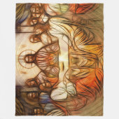 Jesus Fleece Blanket (Vorderseite)