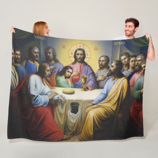 Jesus Fleecedecke (Beispiel)