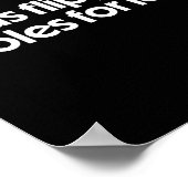 Jesus Flipped Tables For Less Funny Christian Fait Poster (Ecke)