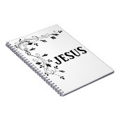 JESUS FLORAL CORNER NOTIZBLOCK (Rechte Seite)