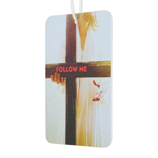 Jesus folge mir Auto Air Freshener Autolufterfrischer (Links)