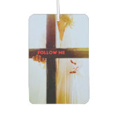 Jesus folge mir Auto Air Freshener Autolufterfrischer (Vorderseite)