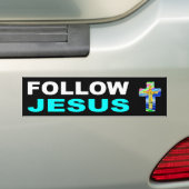 Jesus folgen autoaufkleber (Auf Auto)