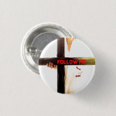 Jesus folgt mir Frisbee Button (Vorne & Hinten)