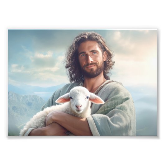 Jesus Foto Print (Vorne)