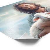 Jesus Foto Print (Ecke)