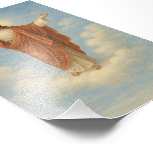 Jesus Fotodruck (Ecke)