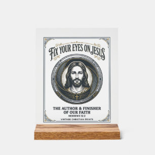 Jesus Fotografie Mama Familie Fotograf Vintage Acrylschild