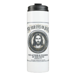 Jesus Fotografie Mama Familie Fotograf Vintage  Thermosbecher