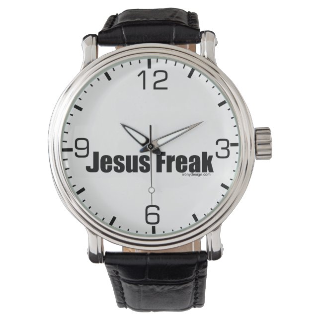 Jesus Freak Armbanduhr (Vorderseite)