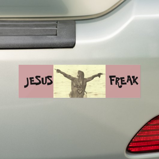 JESUS-FREAK AUTOAUFKLEBER (Auf Auto)