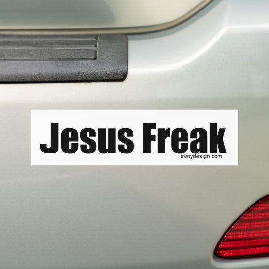 Jesus-Freak Autoaufkleber (Auf Auto)