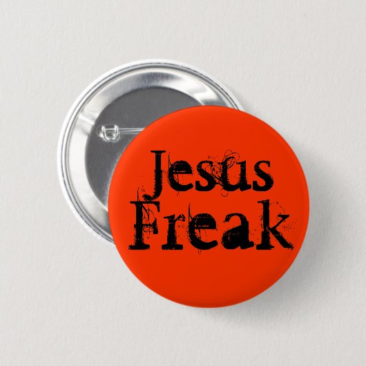 Jesus Freak Button (Vorne & Hinten)