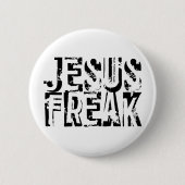 Jesus-Freak Button (Vorderseite)