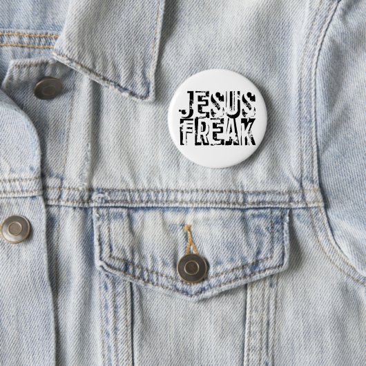 Jesus-Freak Button (Beispiel)