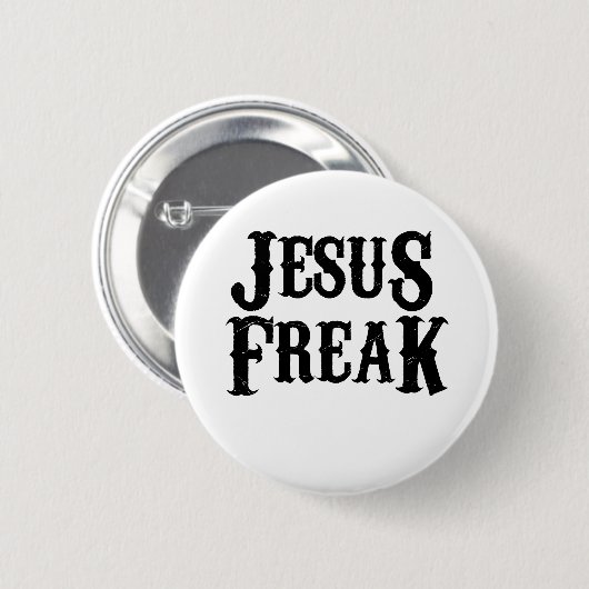 Jesus Freak Button (Vorne & Hinten)