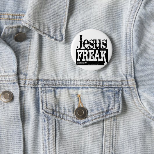 Jesus-Freak Button (Beispiel)