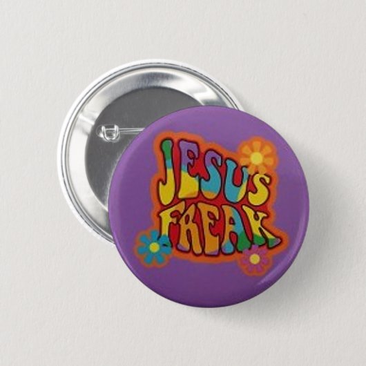 Jesus-Freak Button (Vorne & Hinten)