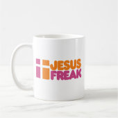 Jesus Freak Parody Kaffeetasse (Links)