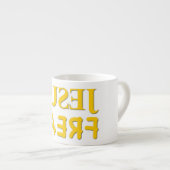 Jesus-Freak (SUSEJ KAERF) Espressotasse (Vorderseite Rechts)