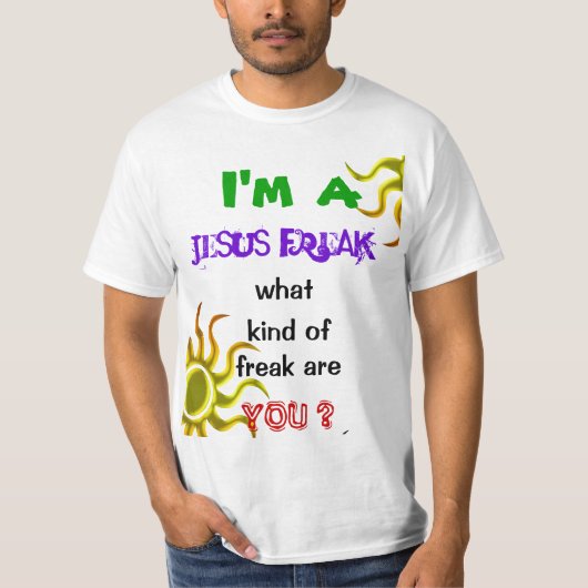 Jesus-Freak T-Shirt (Vorderseite)