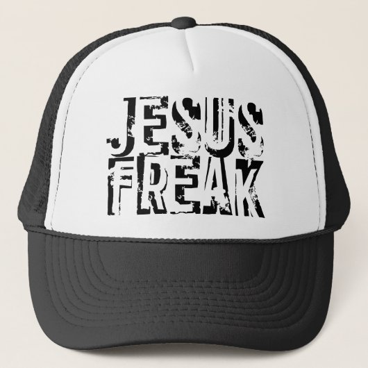 Jesus-Freak Truckerkappe (Vorderseite)