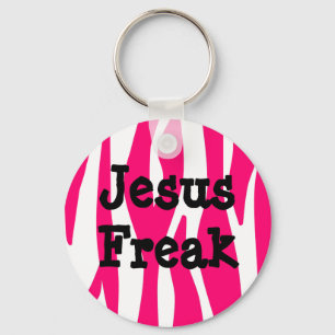 Jesus Freak Zebra Striping Schlüsselanhänger