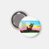 Jesus Freiheit  Magnet (Vorderseite/Rückseite)