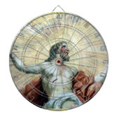 Jesus fresco dartscheibe (vorne)