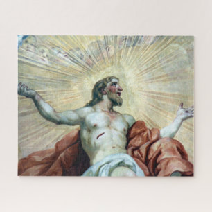 Jesus fresco puzzle