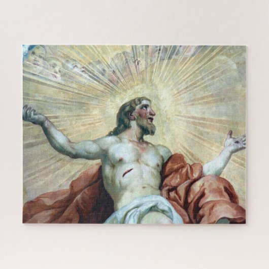 Jesus fresco puzzle (Horizontal)