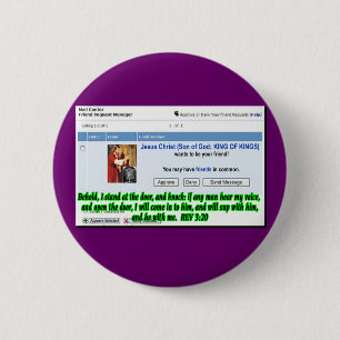 Jesus-Freund-Antrag Button
