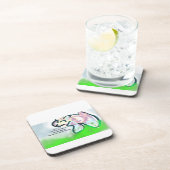 Jesus Freund Getränkeuntersetzer (Rechte Seite)