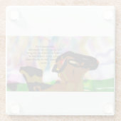 Jesus Freund Glasuntersetzer (Rückseite)