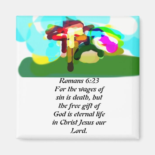 Jesus Freund Magnet (Vorne)