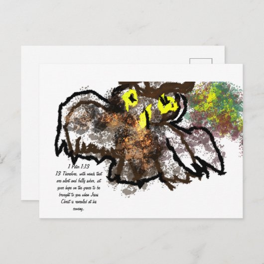 Jesus Freund Postkarte (Vorne/Hinten)