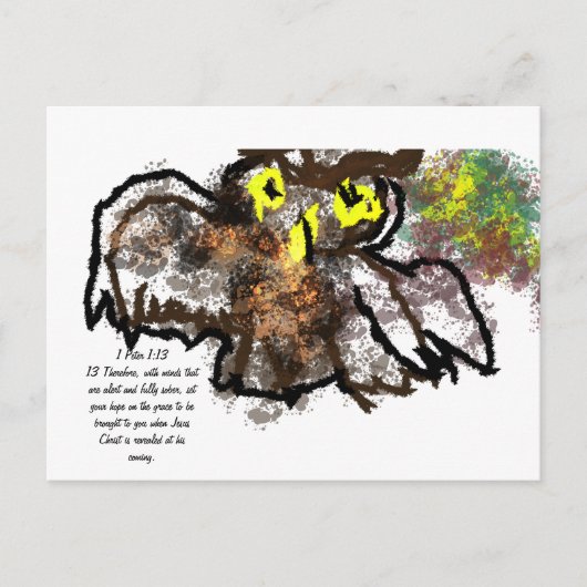 Jesus Freund Postkarte (Vorderseite)