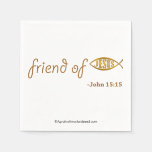 Jesus-Freund Serviette