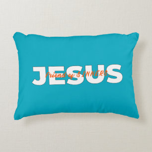 JESUS. Freund von SINNERS. Dekokissen