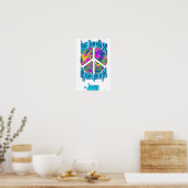 Jesus-Frieden Poster (Küche)