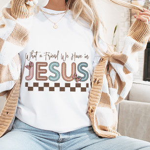 Jesus Friend Religious Christlich Faith T-Shirt