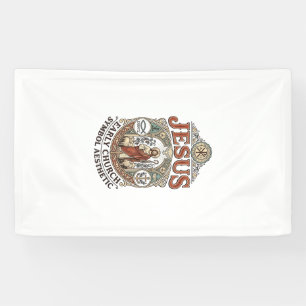 Jesus Frühkirche Symbol Ästhetik Jesus Frühkirche Banner