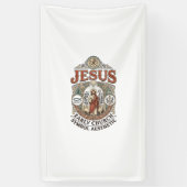 Jesus Frühkirche Symbol Ästhetik Jesus Frühkirche Banner (Vertikal)