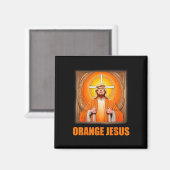 Jesus Funny Trump 1 Magnet (Vorderseite/Rückseite)