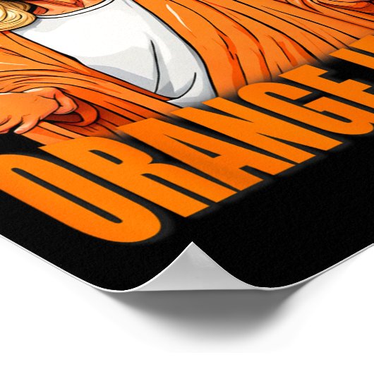 Jesus Funny Trump Poster (Ecke)